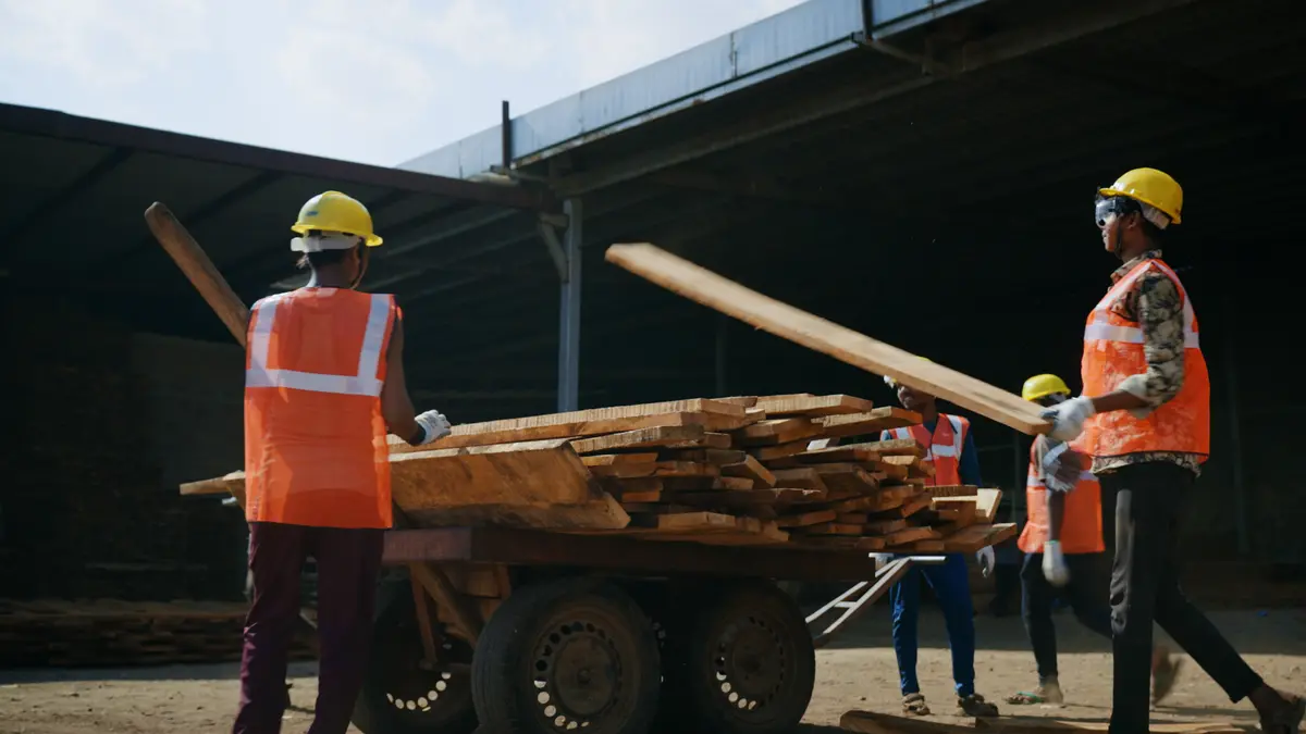 Lumber Stacking